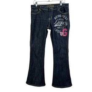Coogi Women's Jeans be sexy is my legacy size 11/12